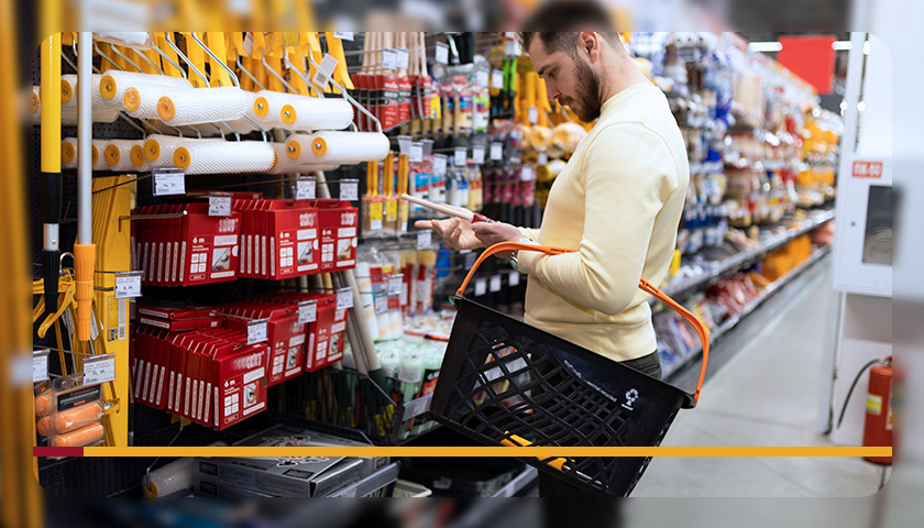 Giro de estoque dos materiais de construção