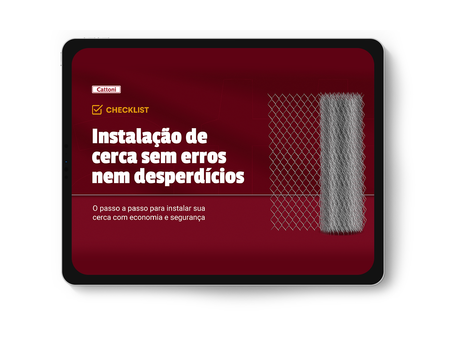 [Checklist] Instalação de cerca sem erros nem desperdícios.