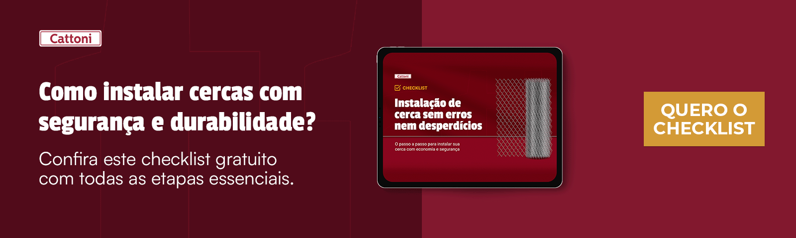 Checklist: Como instalar cercas com segurança e durabilidade?